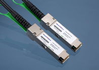 40GBASE-CR4 QSFP + کابل مس / کابل مستقیم مسی، 7 م فعال است
