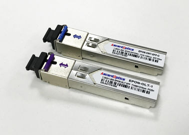 EPON OLT SFP fiber optic module PX20++ 1310/1490nm 20km 1.25Gbps Simplex  SC Connector