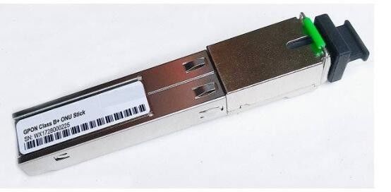 SFP GPON-ONU-STICK GPON فرستنده TX 1.25G / RX 2.5G 20KM Tx1310nm / Rx1490nm SM